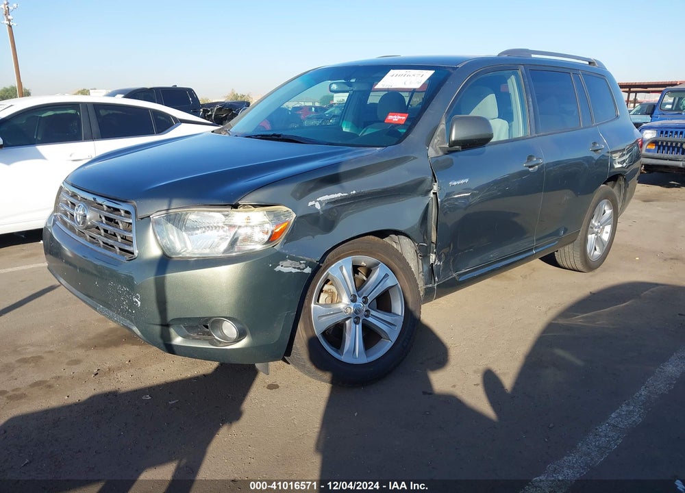 2008 TOYOTA HIGHLANDER SPORT VIN: JTEDS43A482008380