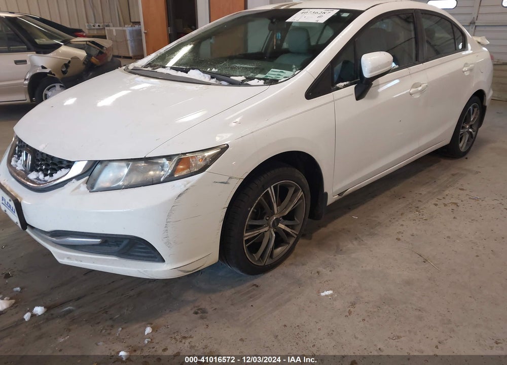 2014 HONDA CIVIC LX VIN: 2HGFB2F52EH500815