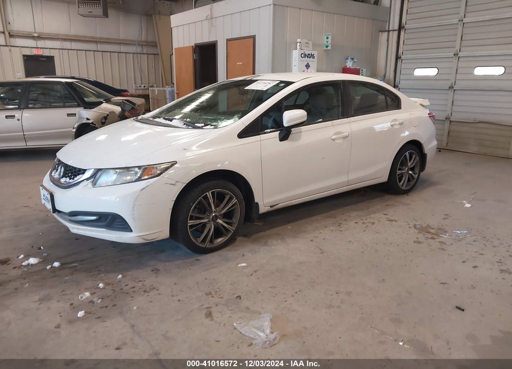 2014 HONDA CIVIC LX VIN: 2HGFB2F52EH500815