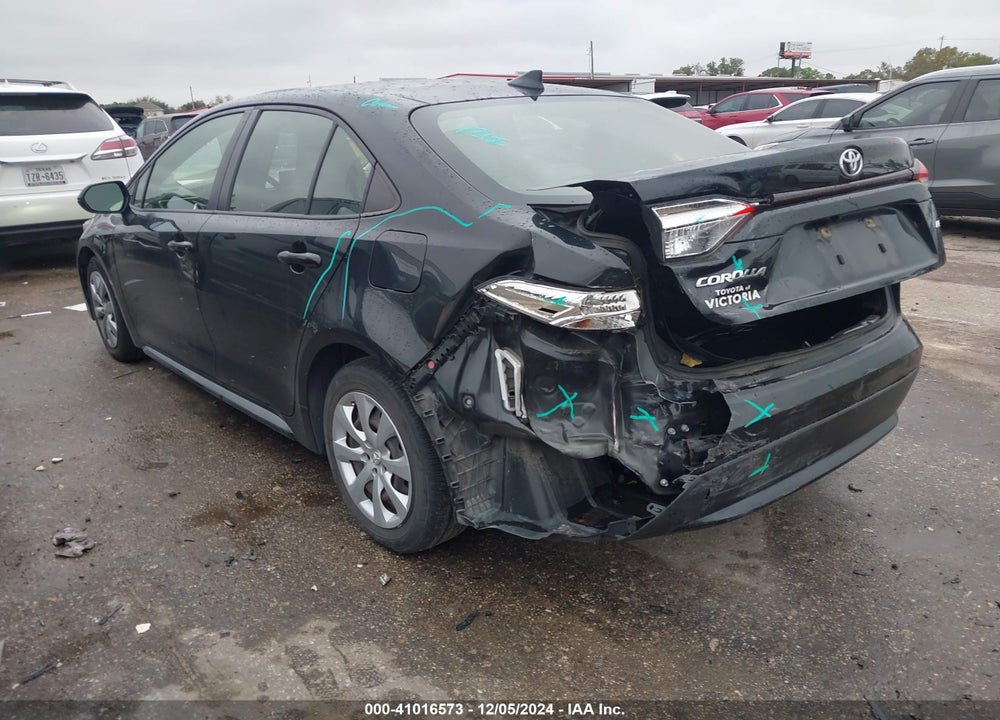 2021 TOYOTA COROLLA LE VIN: JTDEPMAE5MJ123621