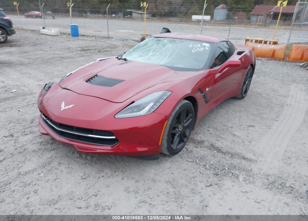 2015 CHEVROLET CORVETTE STINGRAY Z51 VIN: 1G1YK2D73F5114059