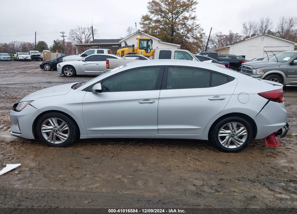 2019 HYUNDAI ELANTRA VIN: KMHD84LF9KU806721