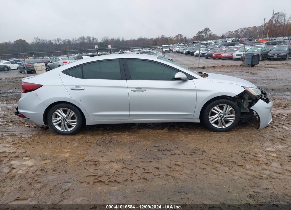 2019 HYUNDAI ELANTRA VIN: KMHD84LF9KU806721
