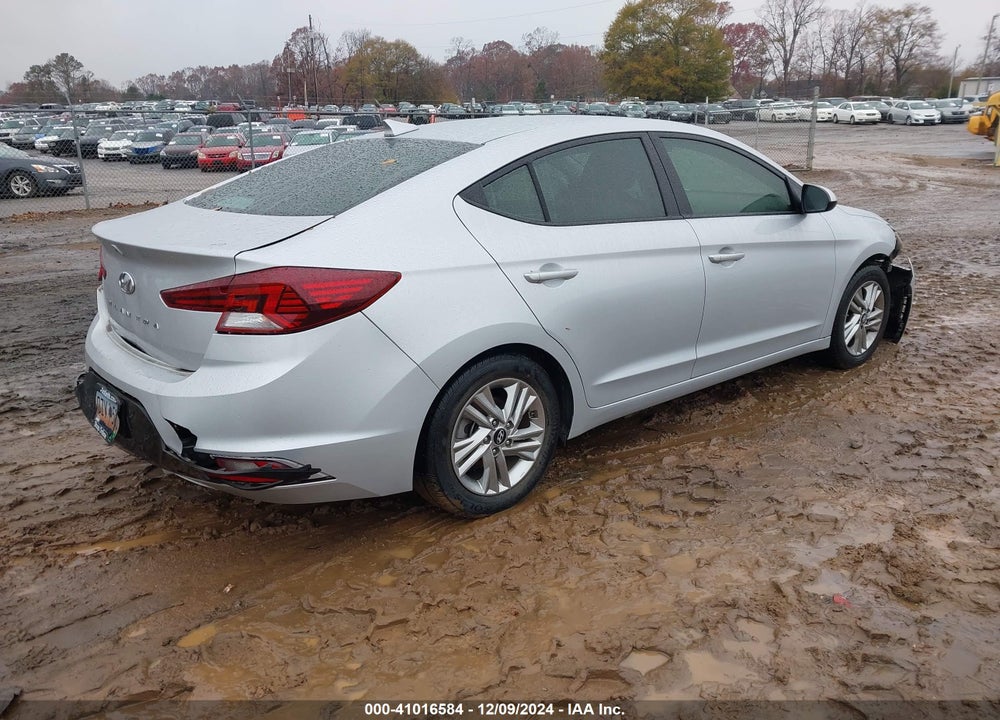 2019 HYUNDAI ELANTRA VIN: KMHD84LF9KU806721