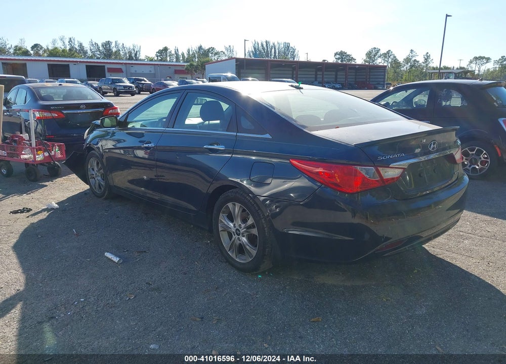 2013 HYUNDAI SONATA LIMITED VIN: 5NPEC4ACXDH612292