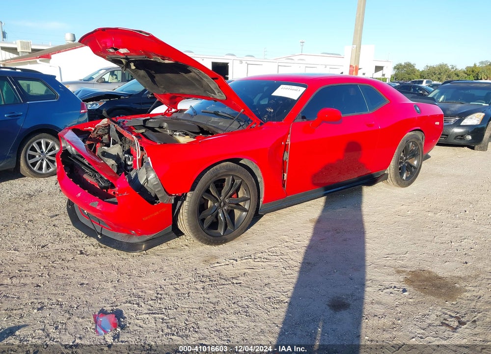 2017 DODGE CHALLENGER SXT PLUS VIN: 2C3CDZAG2HH502716