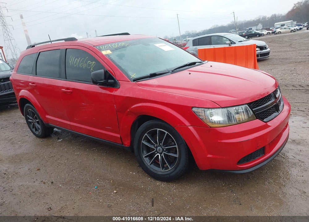 2018 DODGE JOURNEY SE AWD VIN: 3C4PDDAG8JT536284