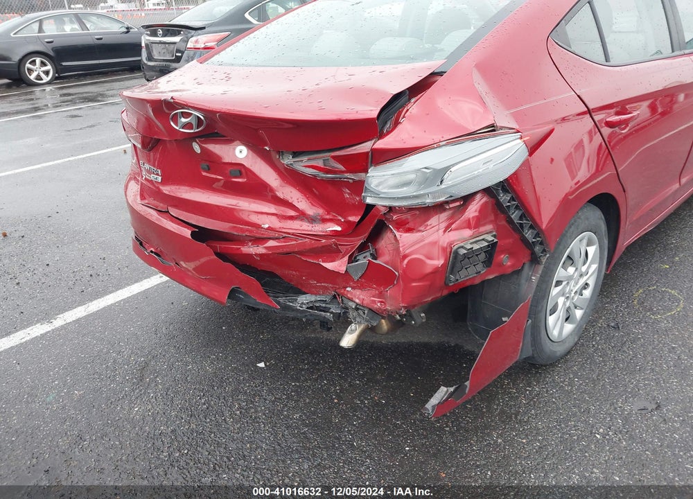 2017 HYUNDAI ELANTRA SE VIN: KMHD74LF7HU431410