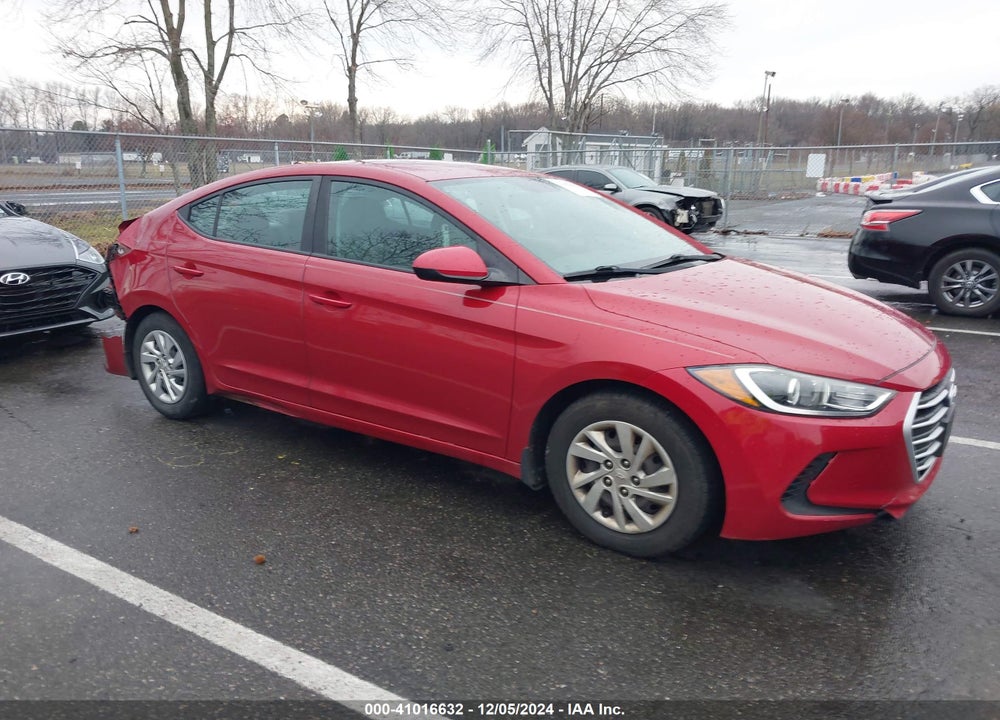 2017 HYUNDAI ELANTRA SE VIN: KMHD74LF7HU431410