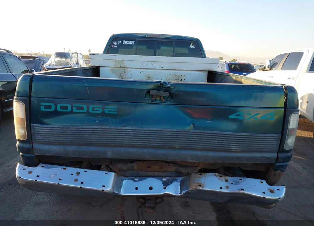 1995 DODGE RAM 1500 VIN: 1B7HF16Z0SS287831
