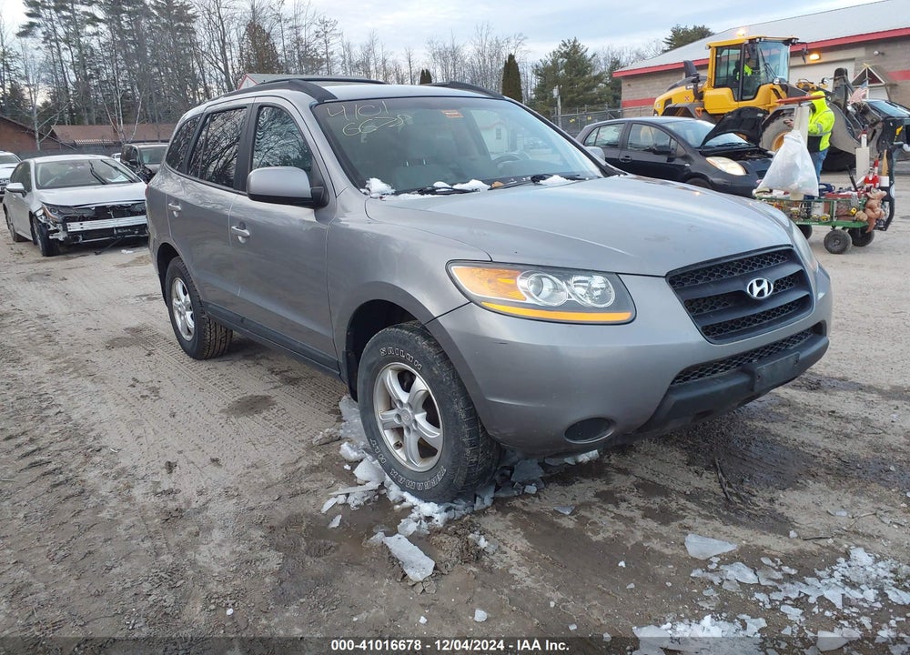 2008 HYUNDAI SANTA FE GLS VIN: 5NMSG73D38H206291