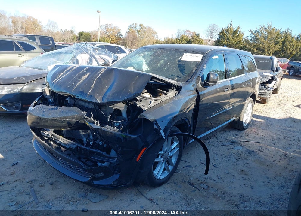2022 DODGE DURANGO GT PLUS RWD VIN: 1C4RDHDG6NC101695