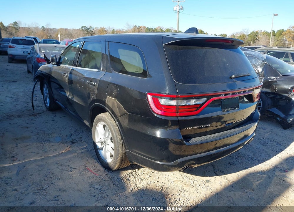 2022 DODGE DURANGO GT PLUS RWD VIN: 1C4RDHDG6NC101695