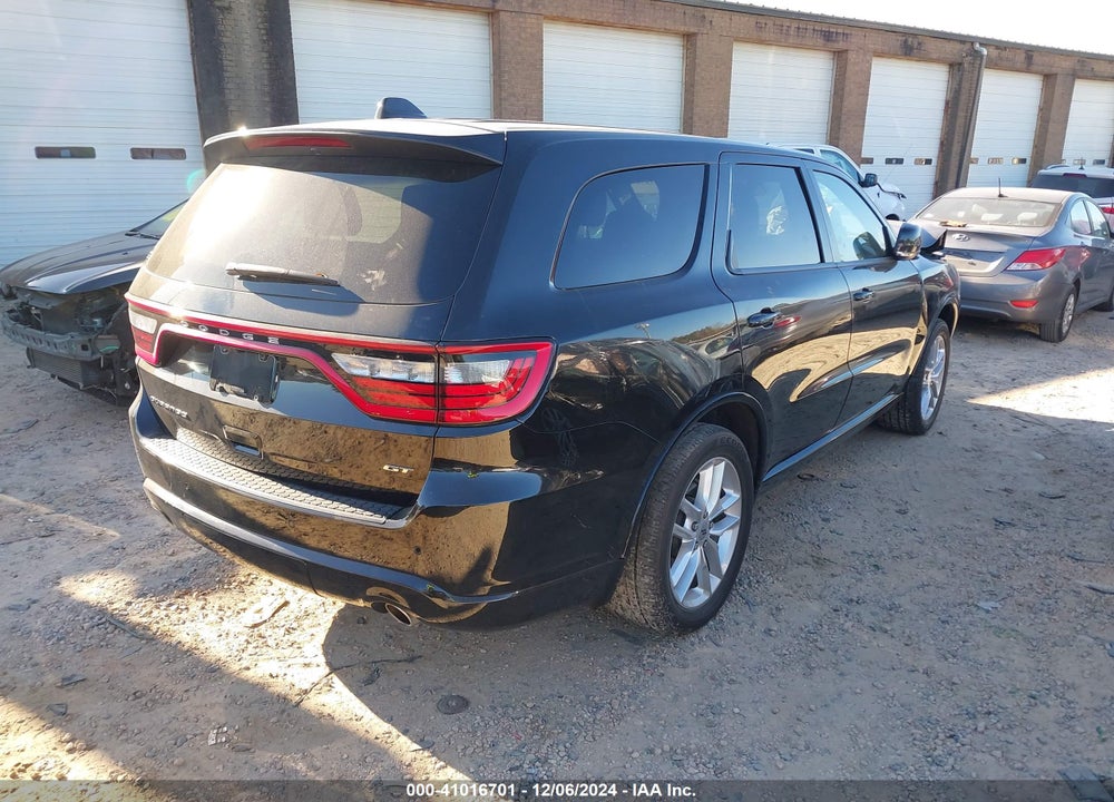 2022 DODGE DURANGO GT PLUS RWD VIN: 1C4RDHDG6NC101695