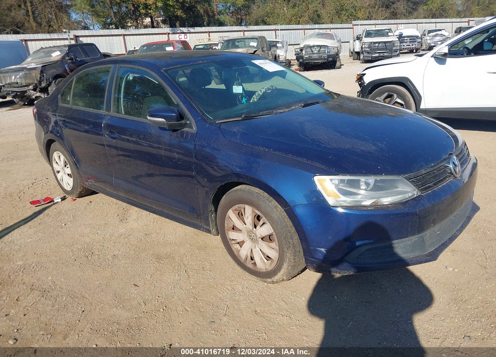 2012 VOLKSWAGEN JETTA 2.5L SE VIN: 3VWDP7AJ0CM386253