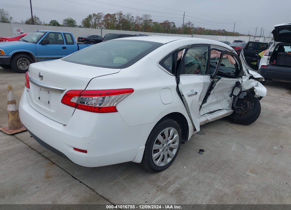 2015 NISSAN SENTRA S VIN: 3N1AB7AP8FY377809