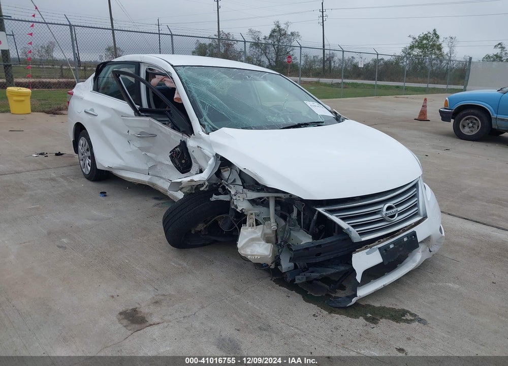 2015 NISSAN SENTRA S VIN: 3N1AB7AP8FY377809