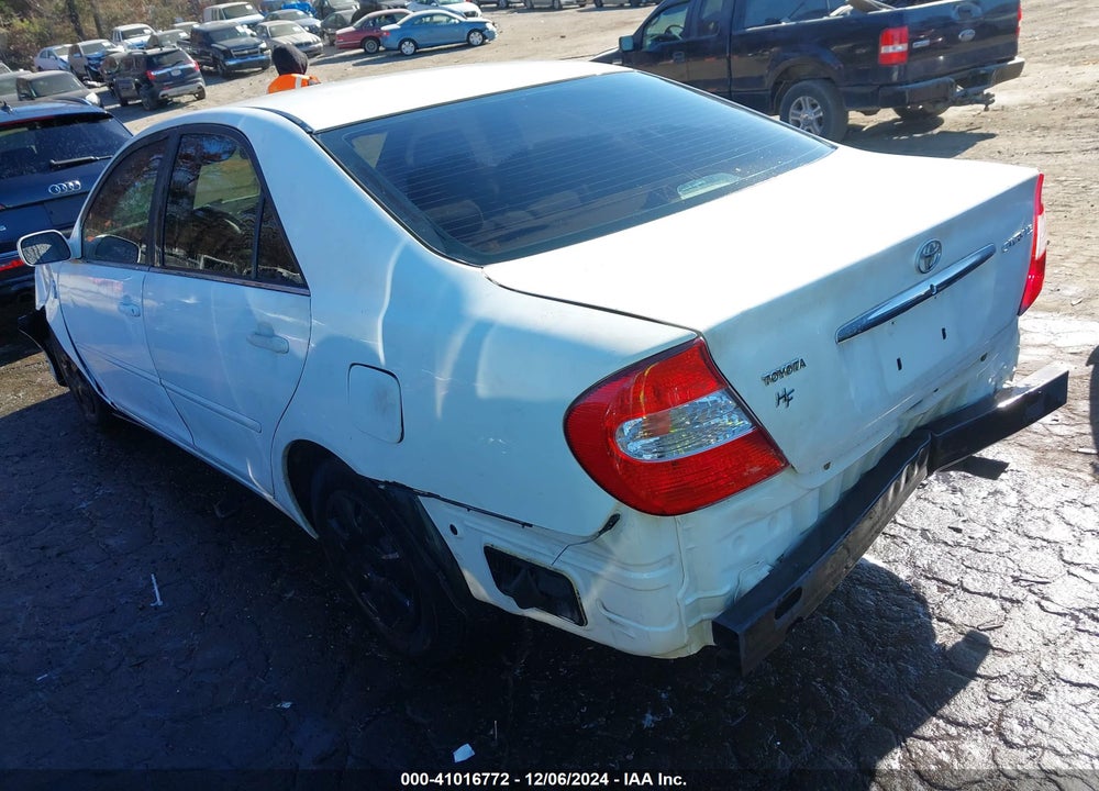 2003 TOYOTA CAMRY LE VIN: 4T1BE32K93U141250