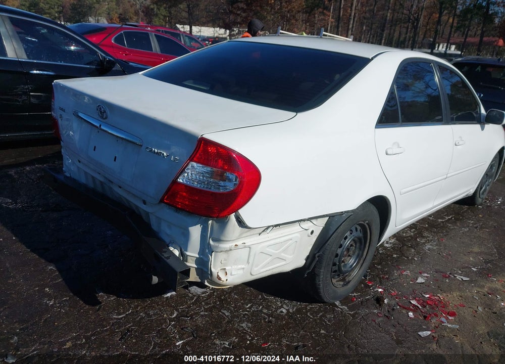 2003 TOYOTA CAMRY LE VIN: 4T1BE32K93U141250
