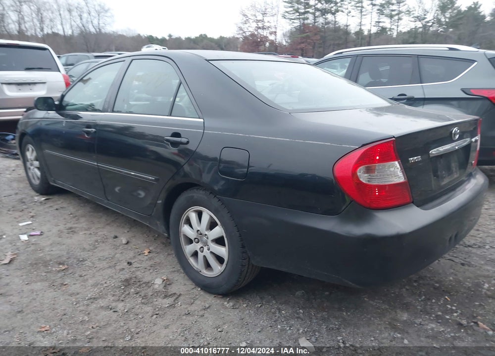 2002 TOYOTA CAMRY XLE V6 VIN: 4T1BF30K22U003659
