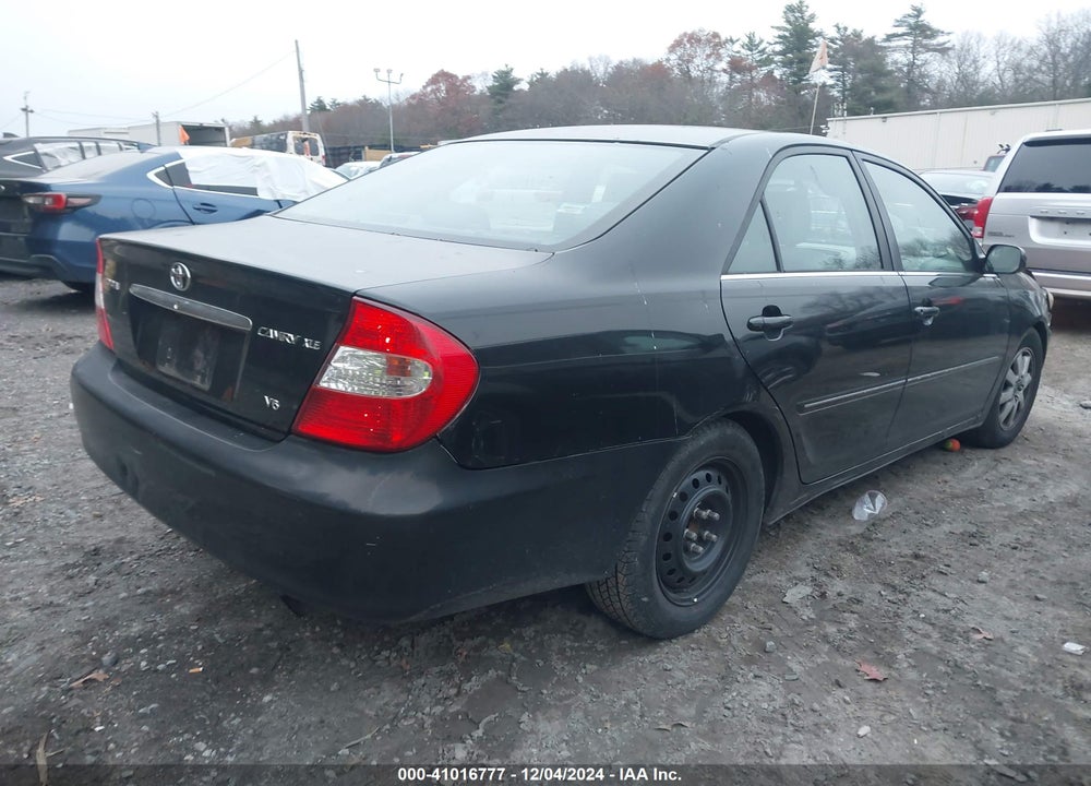 2002 TOYOTA CAMRY XLE V6 VIN: 4T1BF30K22U003659