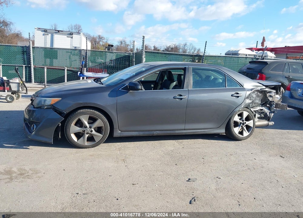 2012 TOYOTA CAMRY SE V6 VIN: 4T1BK1FK4CU007396