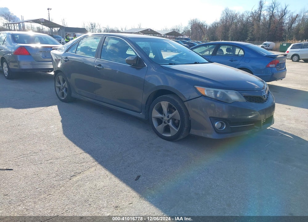 2012 TOYOTA CAMRY SE V6 VIN: 4T1BK1FK4CU007396