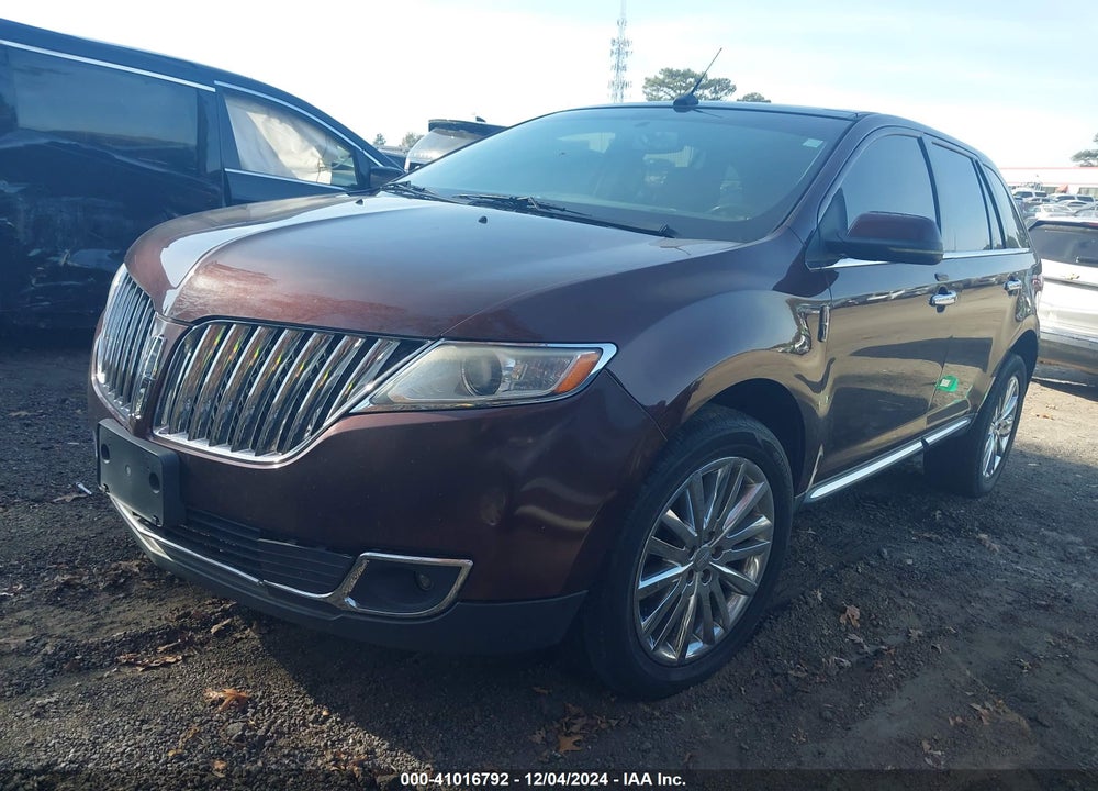 2012 LINCOLN MKX VIN: 2LMDJ8JKXCBL06784
