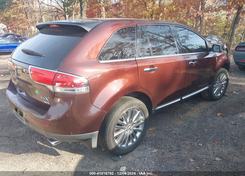 2012 LINCOLN MKX VIN: 2LMDJ8JKXCBL06784