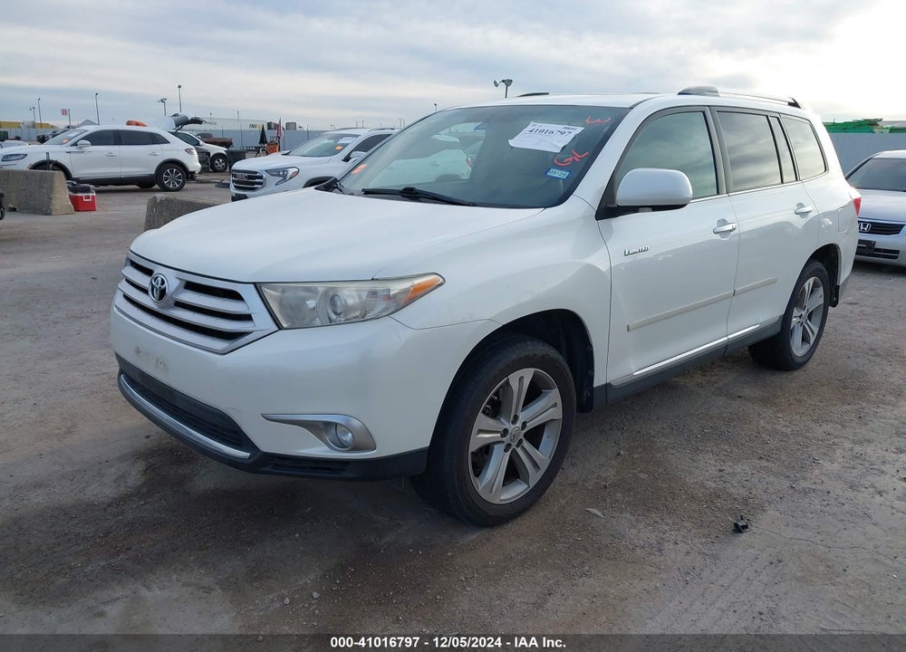 2011 TOYOTA HIGHLANDER LIMITED V6 VIN: 5TDYK3EH6BS030519