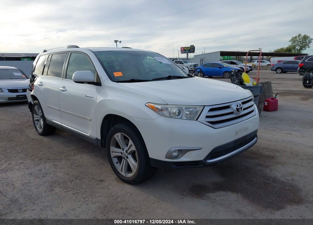 2011 TOYOTA HIGHLANDER LIMITED V6 VIN: 5TDYK3EH6BS030519
