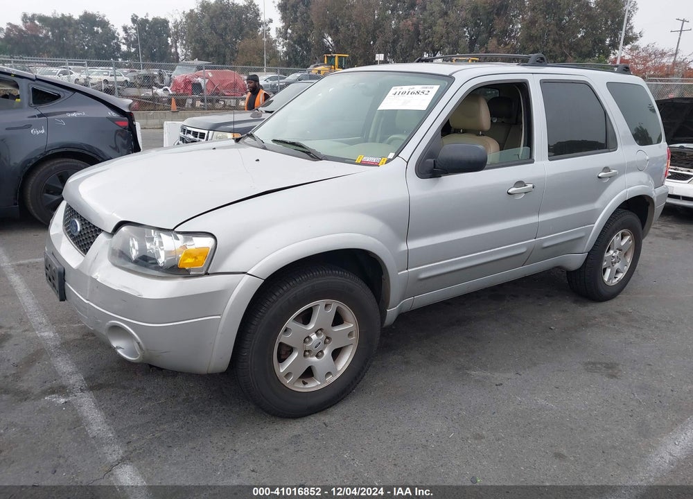 2006 FORD ESCAPE LIMITED VIN: 1FMYU04156KA68734