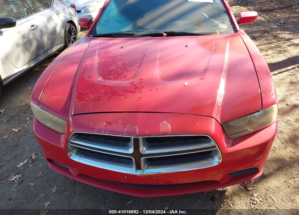 2012 DODGE CHARGER SE VIN: 2C3CDXBG1CH108877