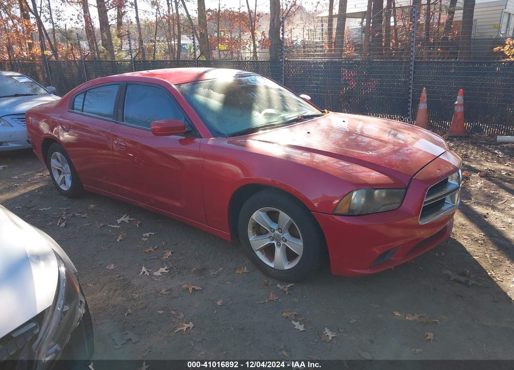 2012 DODGE CHARGER SE VIN: 2C3CDXBG1CH108877