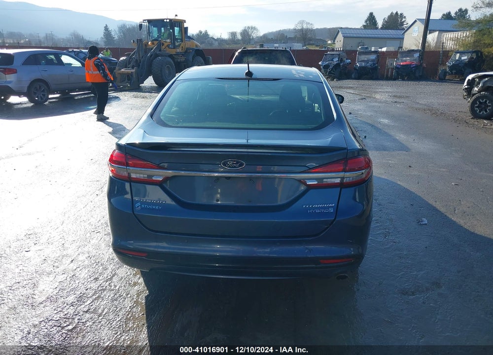 2018 FORD FUSION HYBRID TITANIUM VIN: 3FA6P0RU3JR241828
