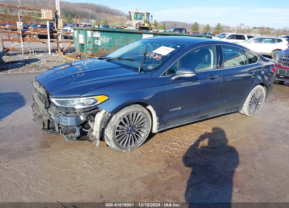 2018 FORD FUSION HYBRID TITANIUM VIN: 3FA6P0RU3JR241828