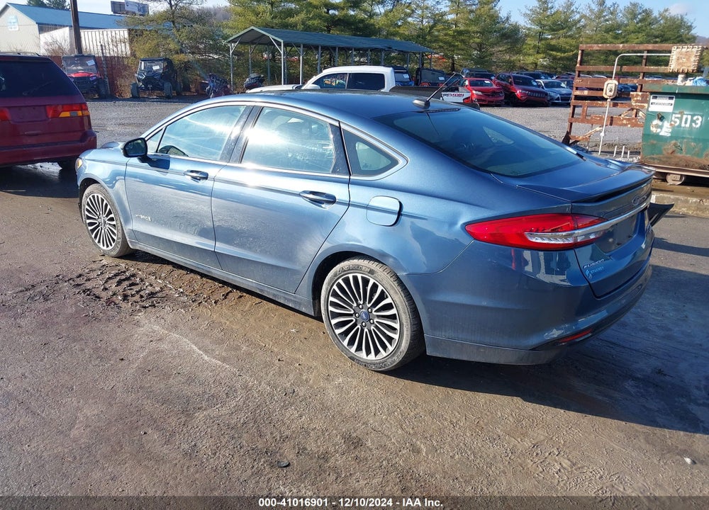 2018 FORD FUSION HYBRID TITANIUM VIN: 3FA6P0RU3JR241828