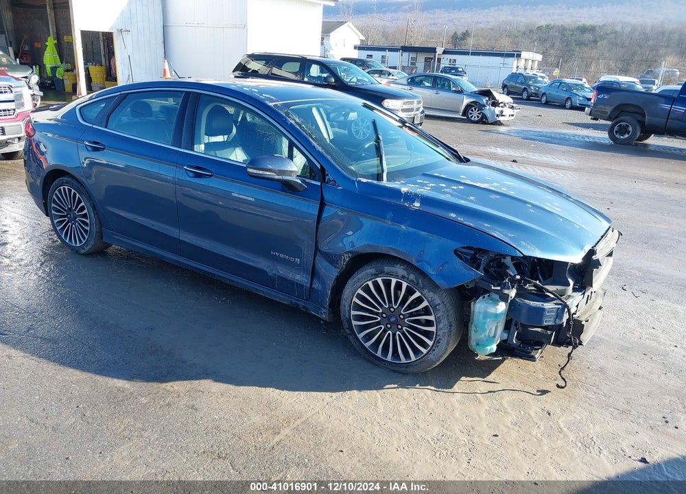 2018 FORD FUSION HYBRID TITANIUM VIN: 3FA6P0RU3JR241828