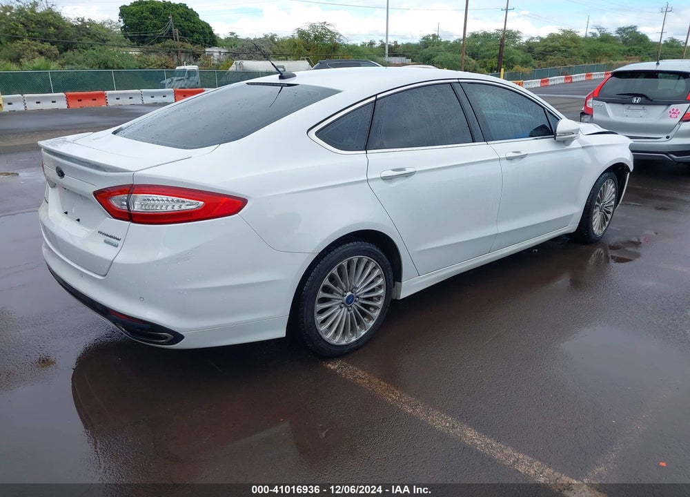 2014 FORD FUSION TITANIUM VIN: 3FA6P0K96ER299945