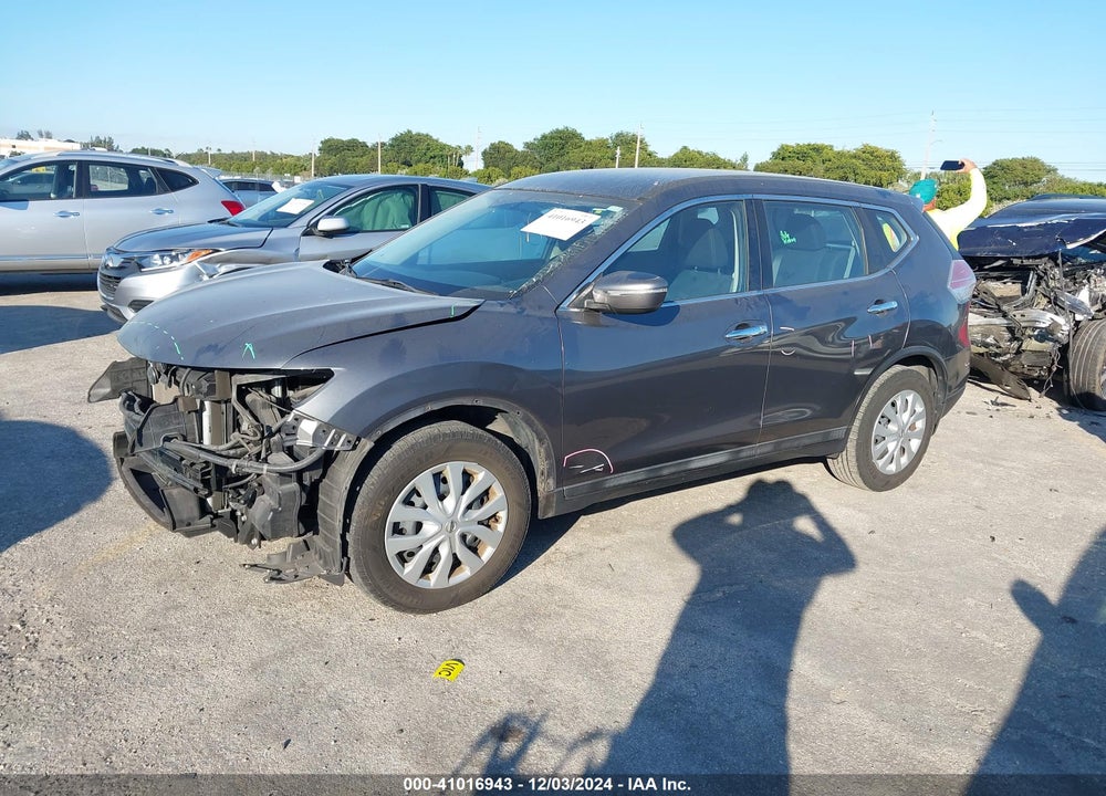 2014 NISSAN ROGUE S VIN: 5N1AT2MT2EC846059