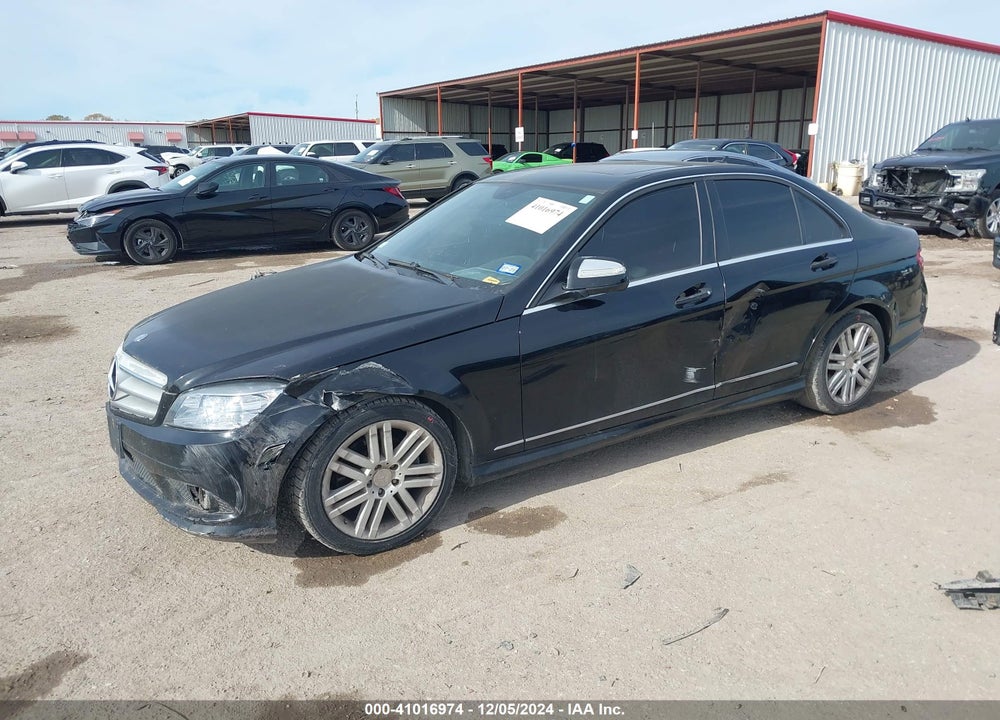 2008 MERCEDES-BENZ C 300 LUXURY/SPORT VIN: WDDGF54X78R028053