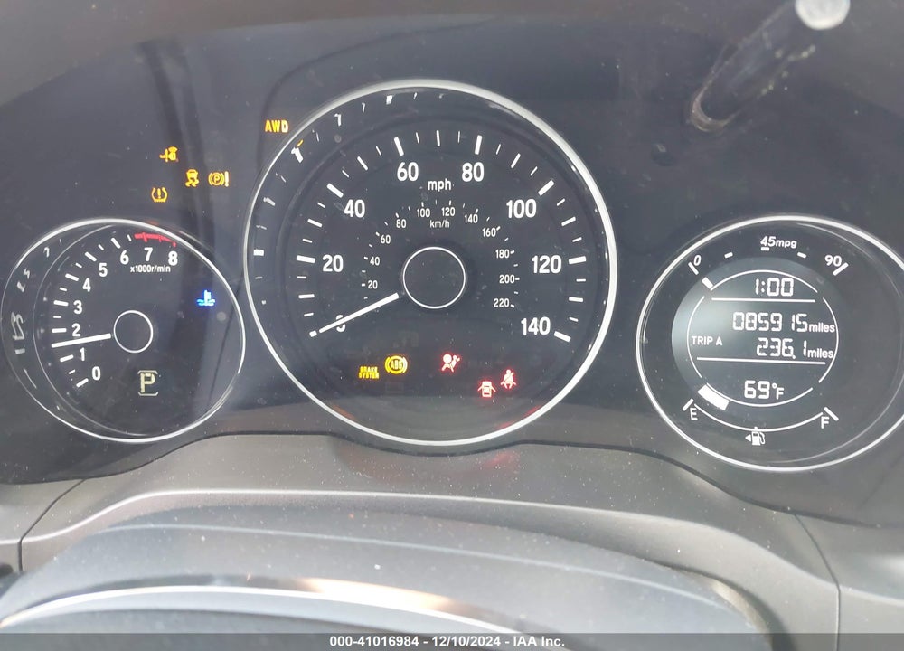 2018 HONDA HR-V EX VIN: 3CZRU6H53JM713580