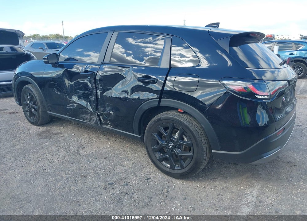 2024 HONDA HR-V 2WD SPORT/2WD SPORT W/O BSI VIN: 3CZRZ1H51RM720480