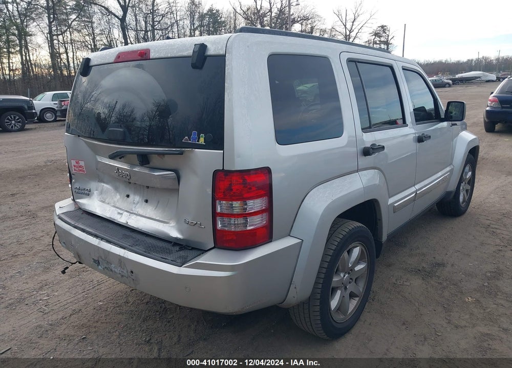 2008 JEEP LIBERTY LIMITED EDITION VIN: 1J8GN58K28W204481