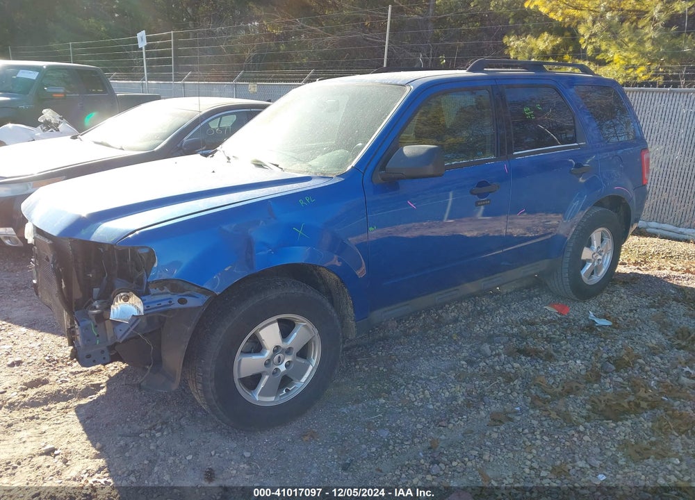 2012 FORD ESCAPE XLT VIN: 1FMCU9DG7CKA43705