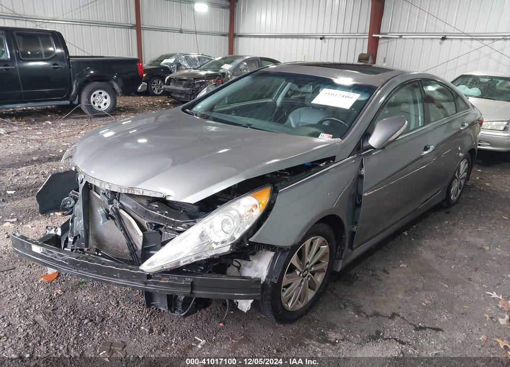 2014 HYUNDAI SONATA LIMITED VIN: 5NPEC4AC6EH900473