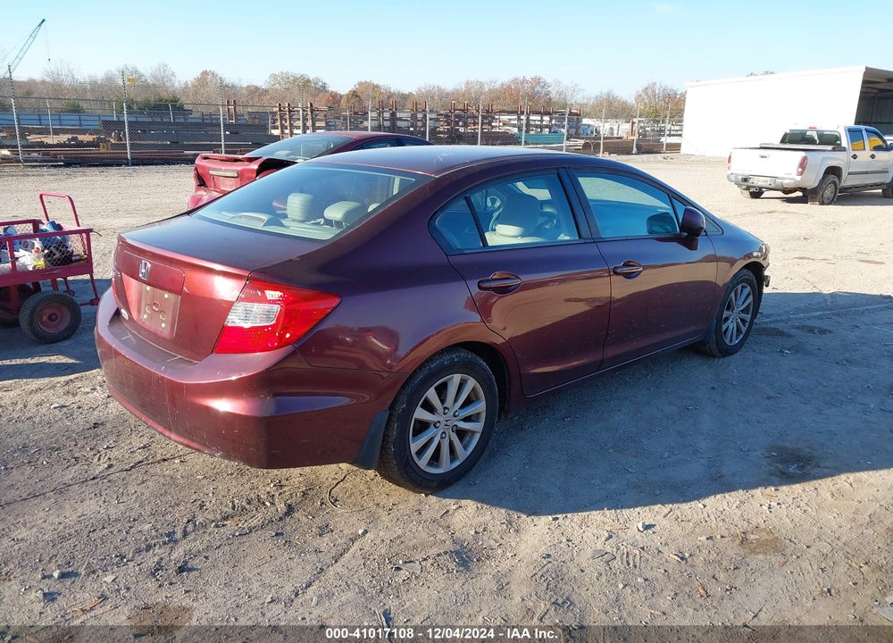2012 HONDA CIVIC EX-L VIN: 19XFB2F91CE000512