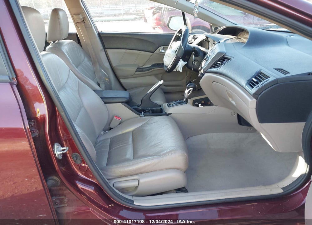 2012 HONDA CIVIC EX-L VIN: 19XFB2F91CE000512