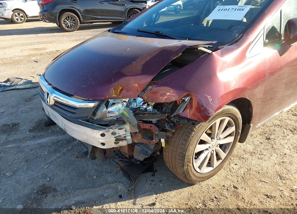 2012 HONDA CIVIC EX-L VIN: 19XFB2F91CE000512