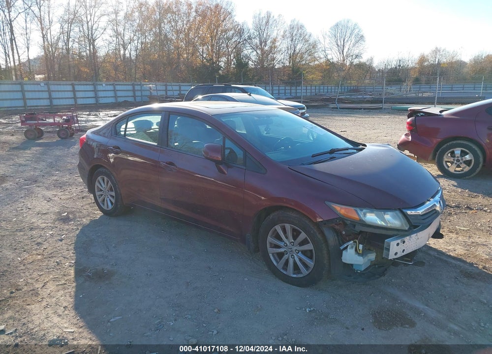 2012 HONDA CIVIC EX-L VIN: 19XFB2F91CE000512